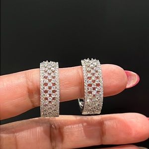 American diamond hoops (walya)